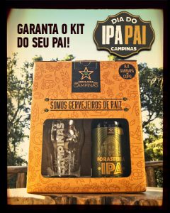 Kit Promocional de Dia dos Pais da Cervejaria CAMPINAS