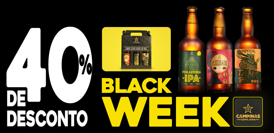 Black Week da CAMPINAS 2019 Com Kit de IPAs
